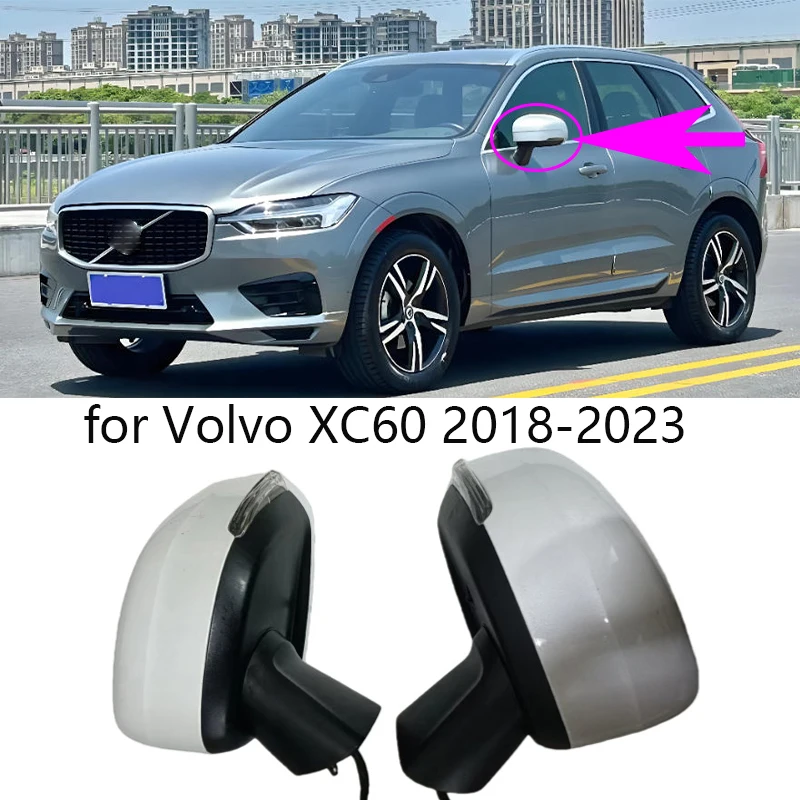 new Car Rear Mirror Assembly for Volvo XC60 2018-2023 Electrically adjustable mirror heated electric folding memory function
