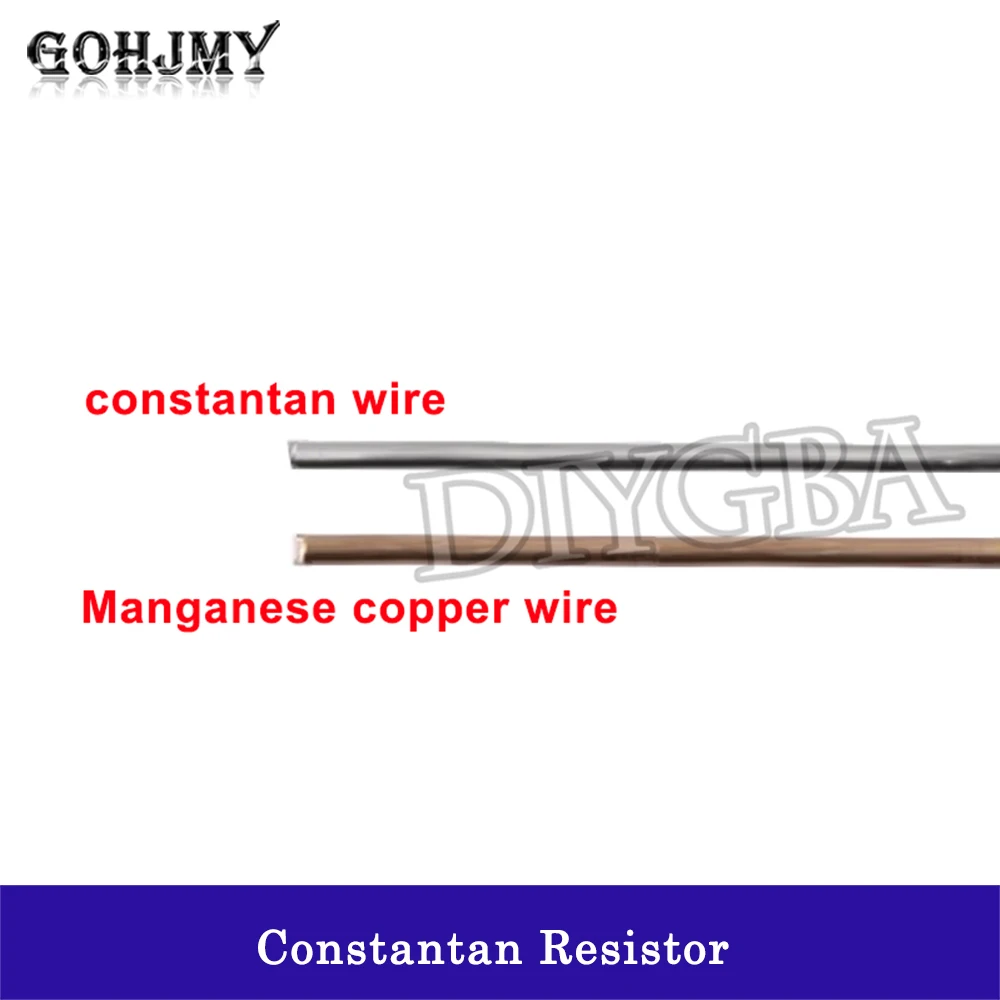 1Meter Constantan Resistor Sampling Resistor Wire 0.2MM 0.3MM 0.4MM 0.5MM 0.6MM 0.8MM 0.9MM 1.0MM 1.2MM 1.3MM 1.4MM