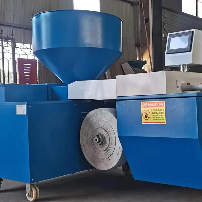 Easy To Operate Nutrient Soil Substrate Filling Machine Simple Structure Non-woven Seedling Nutrient Soil Block Forming Machine