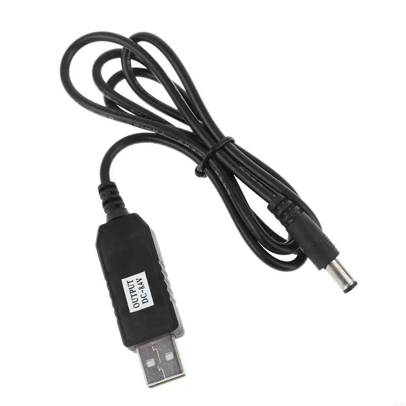 2025 Nuevo para 18650 Batería litio USB 5V a 4.2V 8.4V 12.6V 5.5x2.1mm Línea carga