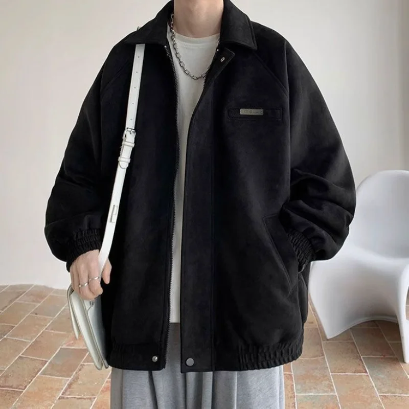 

All-match Jacket for Boys 2025 New Spring and Autumn High-end Fashion Brand Youth Loose Casual Stand-up Collar