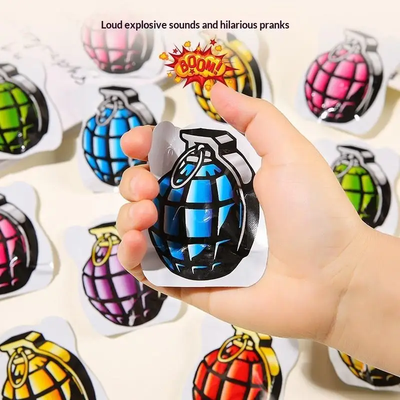 20Pcs Colorful Self Popping Prank Toys Tasteless Safe Material Novelty  for Campus Festival Activity Games