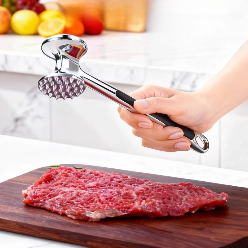 

LMM complementary food tool solid double-sided meat hammer steak meat loosening hammer