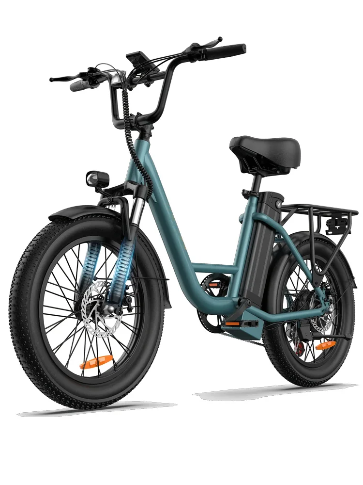 URLIFE E20 Elektrofahrrad für Erwachsene, 250 W Motor, Elektrofahrrad, 48 V, 13 Ah, 20 Zoll Reifen, City Commuter Elektrofahrrad