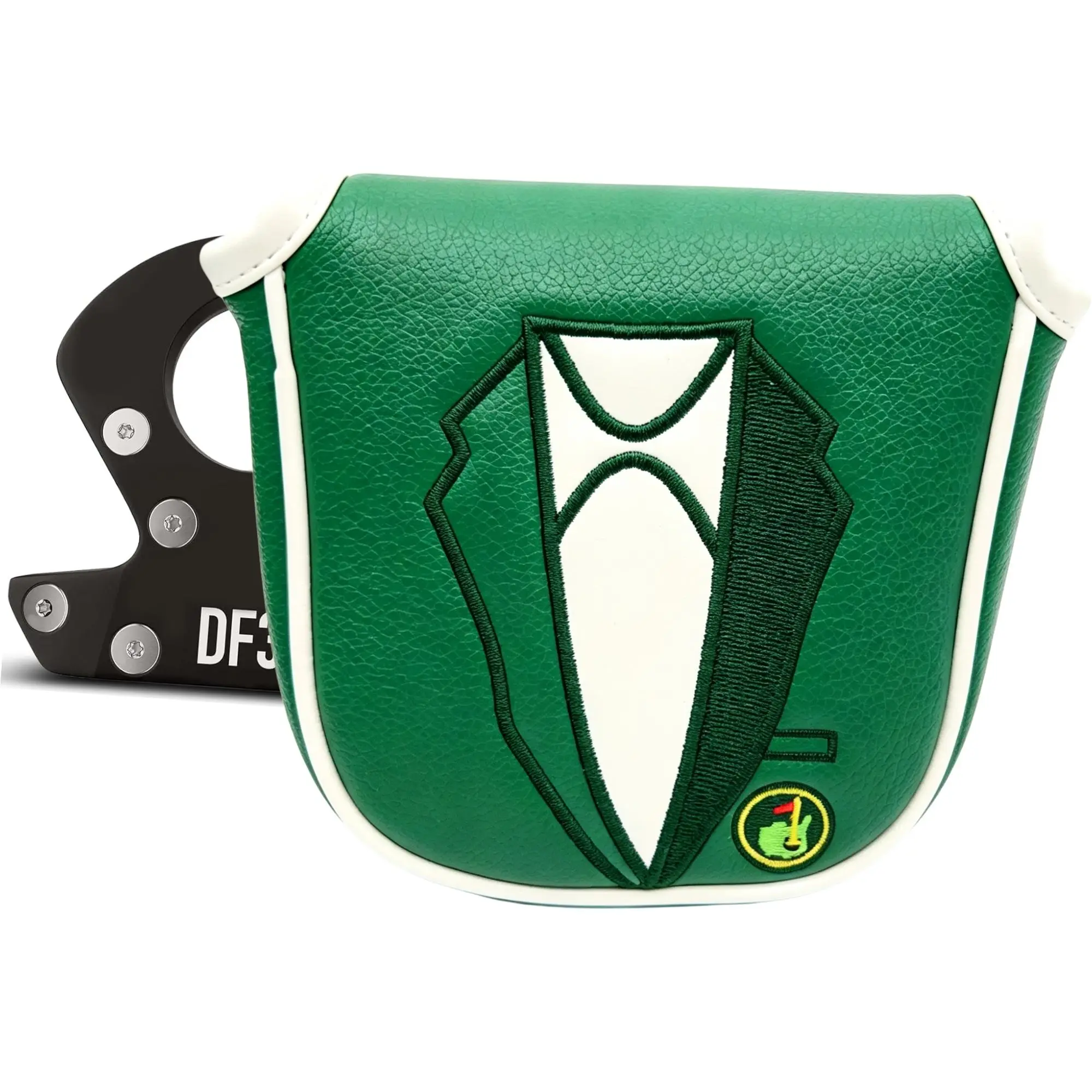 Premium Putt Cover for DF3, Golf Club Protector Putter Headcover with Green Jacket  Pattern, Funny Golf Accessories for Dad