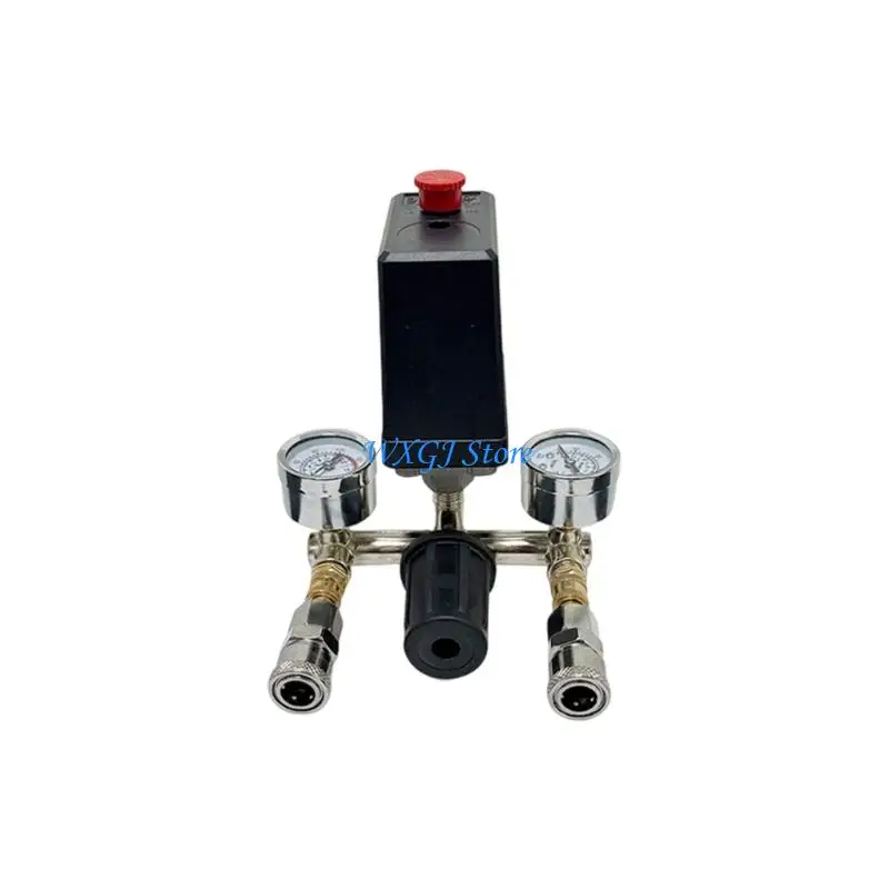 

37JE Air Compressor Valves Auto Start Stop Function 90-120PSI Pressure Switches Rapid Pressure Release Control Valves