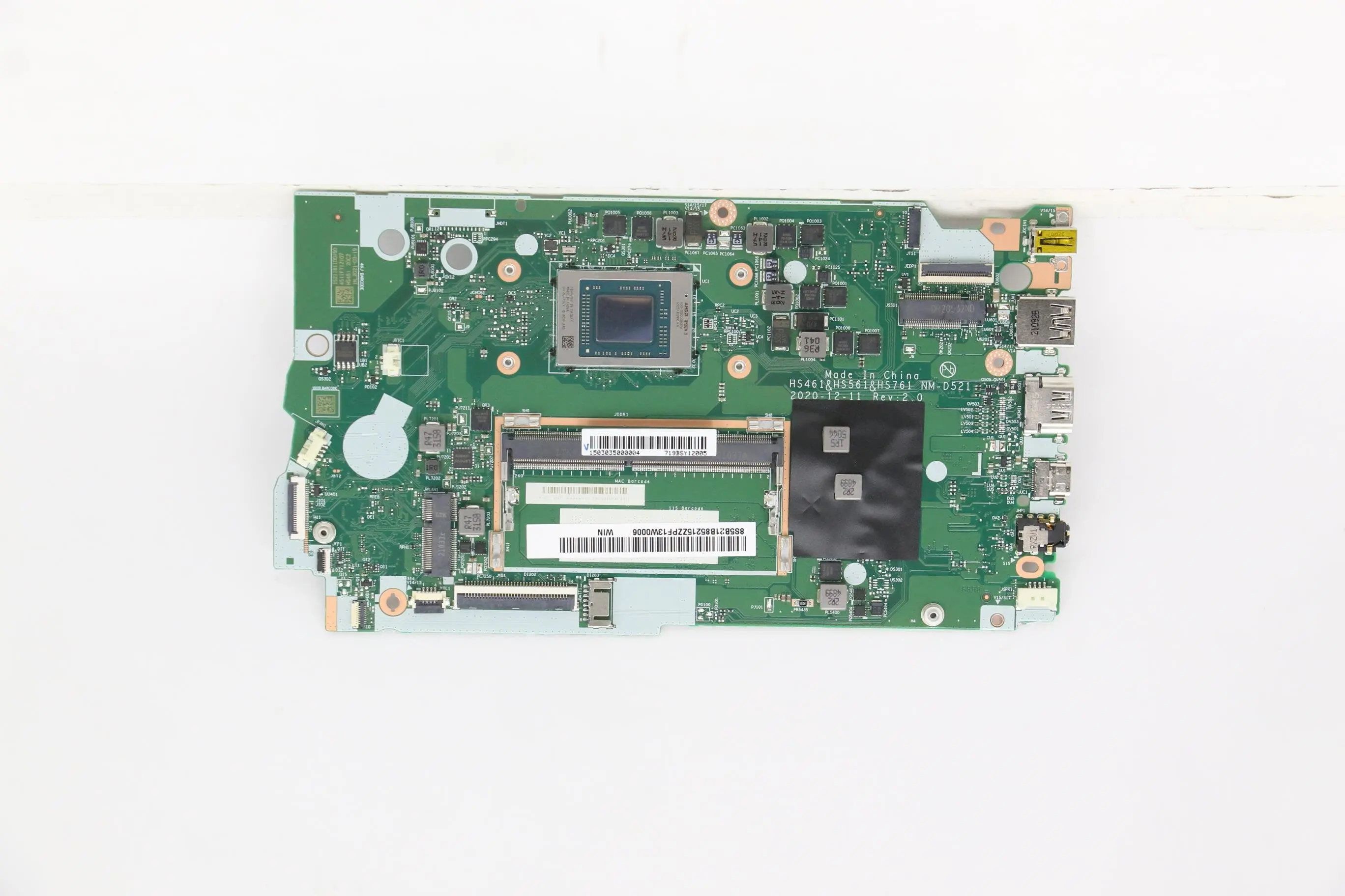 SN NM-D521 FRU 5B21B85215 CPU R35300U UMA D4G Model Number Multiple optional IdeaPad 3 14ALC6 15ALC6 17ALC6 Laptop motherboard