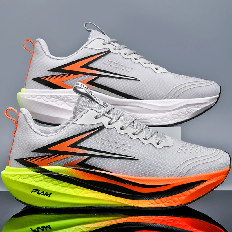 Marathon Men Running Shoes Speciality Sports Shoes Breathable Lightweight Carbon Board Women's Trend Athletic Sneakers Women