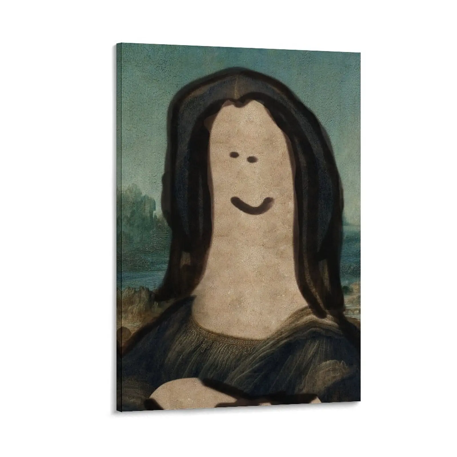 

Derpaintings - Mona Lisa Canvas Painting art Wall posters ornaments for home