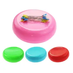 Plastic Magnetic Sewing Pin Cushion Holder Needle Organizer for DIY Needlework