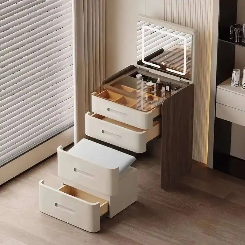 

Makeup Design Space Small Modern Vanity Table Saving Dressing Table Glamour Minimalist Tocador De Maquillaje Bedroom Furniture