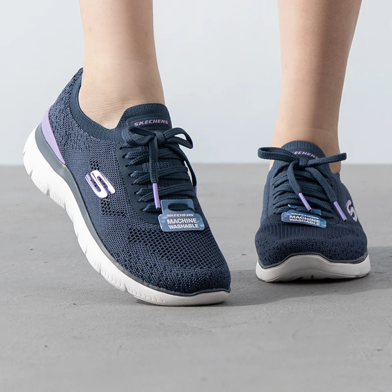 Skechers Women's Shoes Original Lightweight Fashionable Wear-Resistant Non-Slip New Fitness Training Outdoor Sports Casual Shoes 150122-Nvlv-5