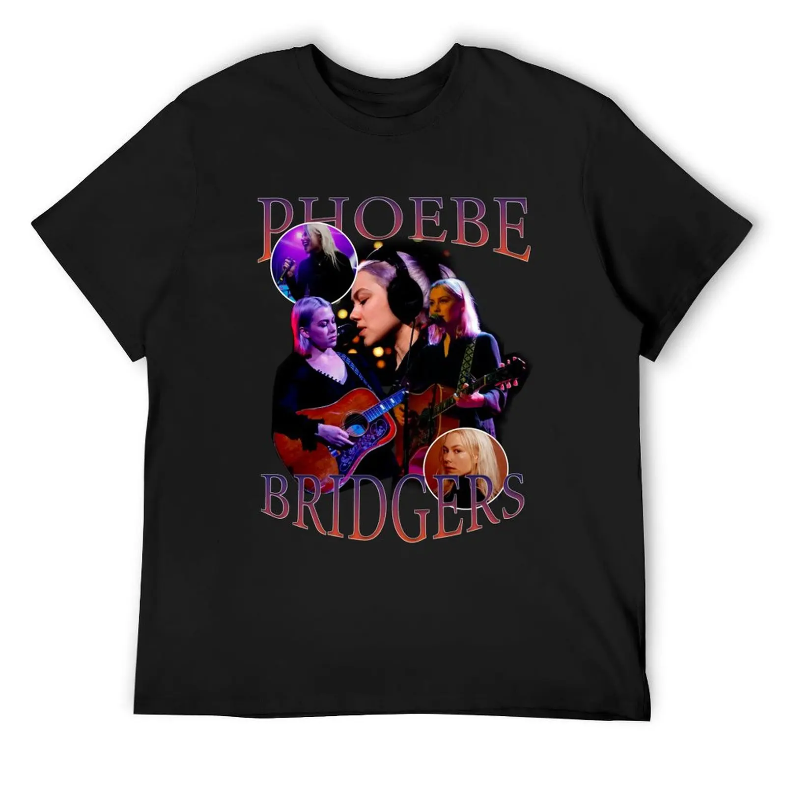 

Футболка с надписью «Фиби Бриджерс» в стиле аниме, забавная футболка, рубашки с рисунком, футболка большого размера в тяжелом весе для мужчин