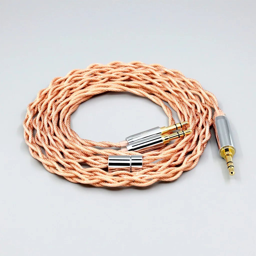 Графеновый 7N OCC экранирующий коаксиальный смешанный кабель для наушников Onkyo A800 Philips Fidelio X3 Kennerton Jord LN007776