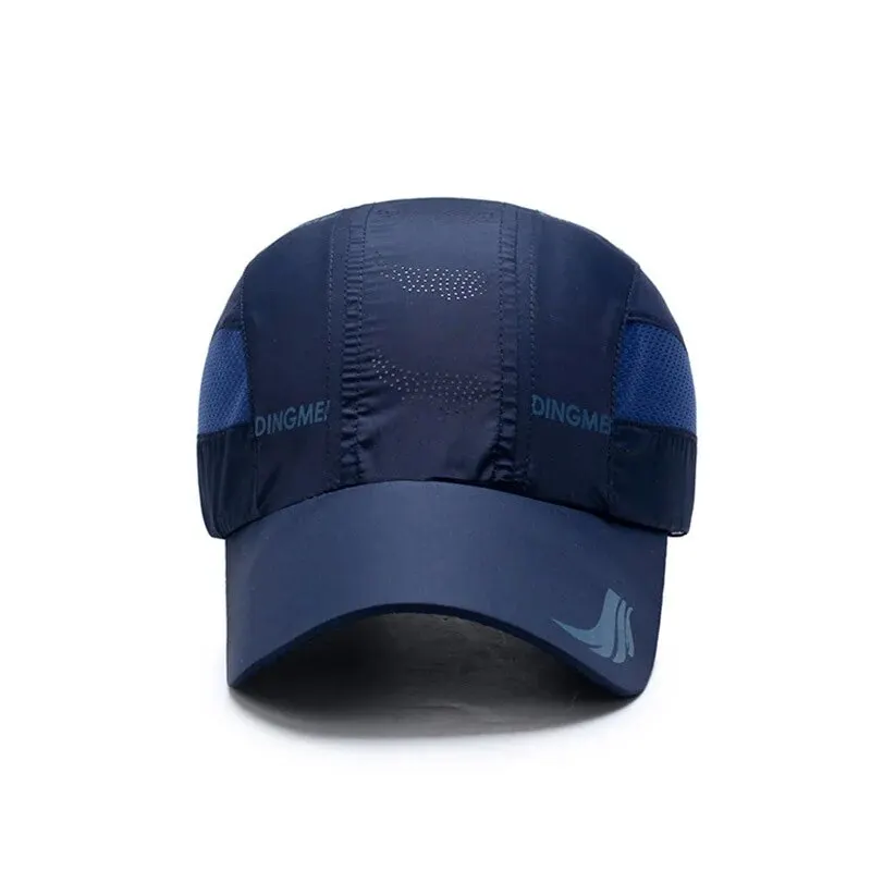 Summer New Men Hat Quick Dry Spring Summer Outdoor Sunshade Sun Hats Casual Sports Baseball Caps Sunshade Baseball Caps