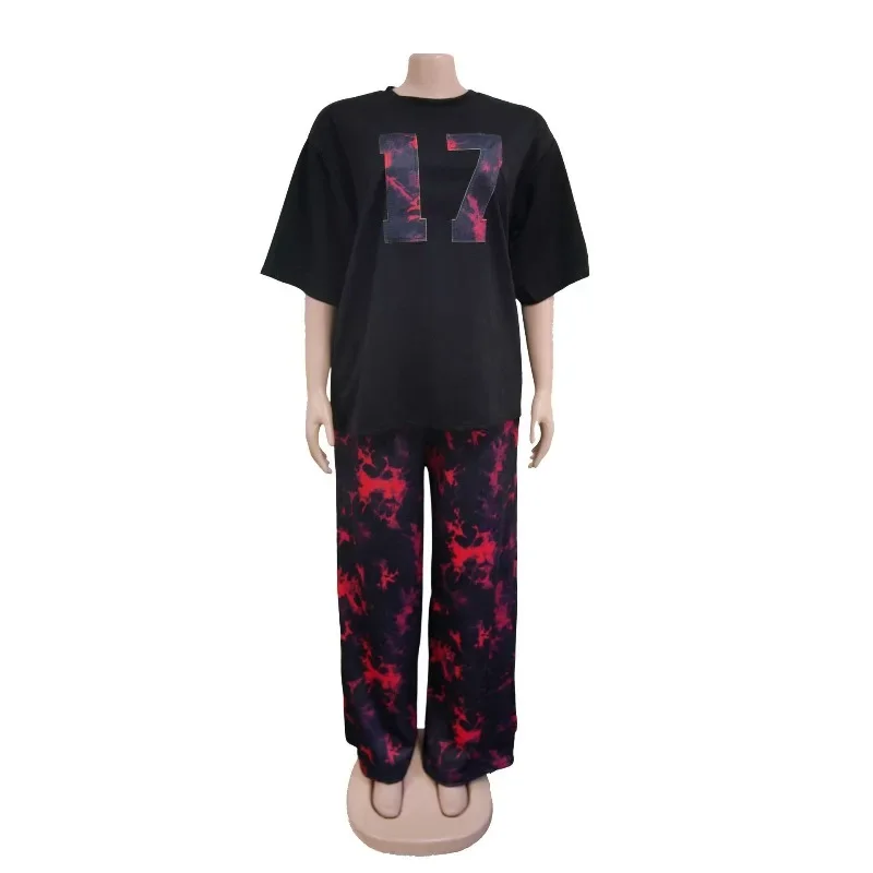 

Customized 2 Pieces Women's Sets 2026 Autumn Winter Letter Print Pullover Suit Tops And Pants Suits Two Piece Set Tracksuit Outf