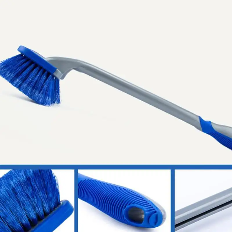 Car Tire Cleaning Brush Set  Auto Detailing Wheel Hub Brushes with Soft Bristles for Car Beauty Shop and Car Care at Home
