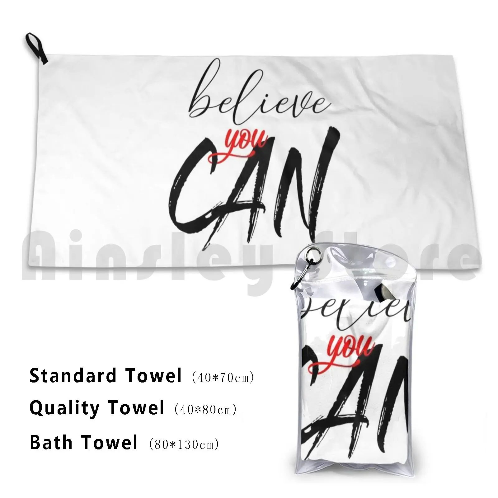 Motivation Bath Towel Beach Cushion Believe In Yourself Believe You Can Do It Your Self Motivation Motivation Sport