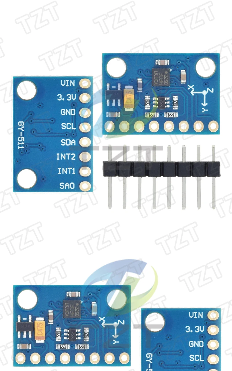 TZT GY-511 LSM303DLHC Modul – Detail 3