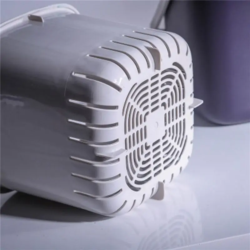 AT19-2X Plastic Kitchen Food Waste Trash Can Compost With Drainer Rubbish Container Organizer Accessories Tools-Light Grey