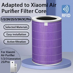 Filtro aria per Xiaomi purificatore d'aria Pro/1/2/3/2H/2C/2S/3H/3C/4 filtro Carbon Haze Anti batteri filtro formaldeide purificatore d'aria