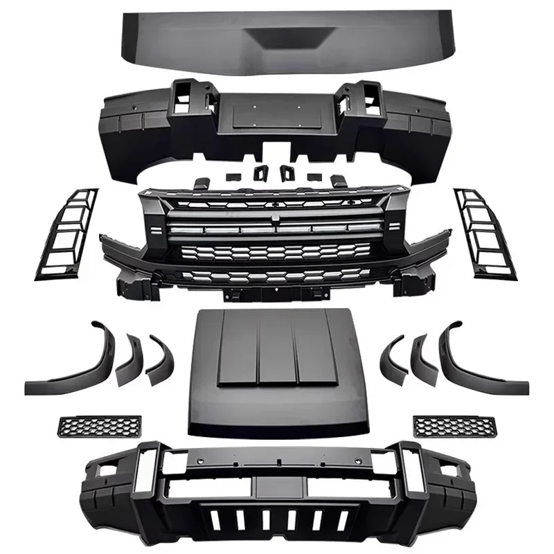 Suitable for Jietu Voyager Shanhai T2 Modified Mars Explorer Appearance Kit Middle Net Front and rear bars Cover Accessories