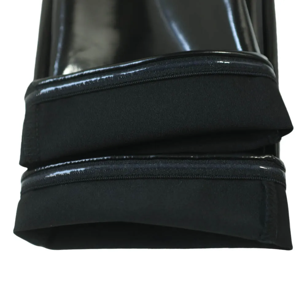 النساء الرجال مثير مخصص فو الجلود جوارب الفخذ الجوارب بسط ملهى ليلي لامعة أنيقة #5