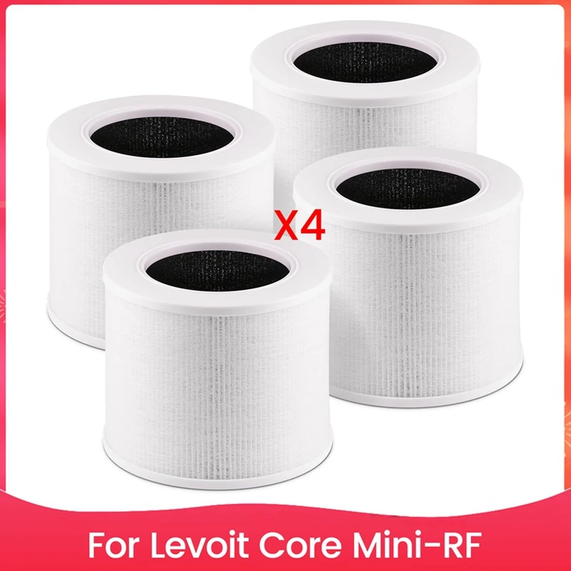 4PCS Air Purifier Filter  Accessories Fit For Levoit Core Mini RF Air Purifier Accessories Replacement Parts