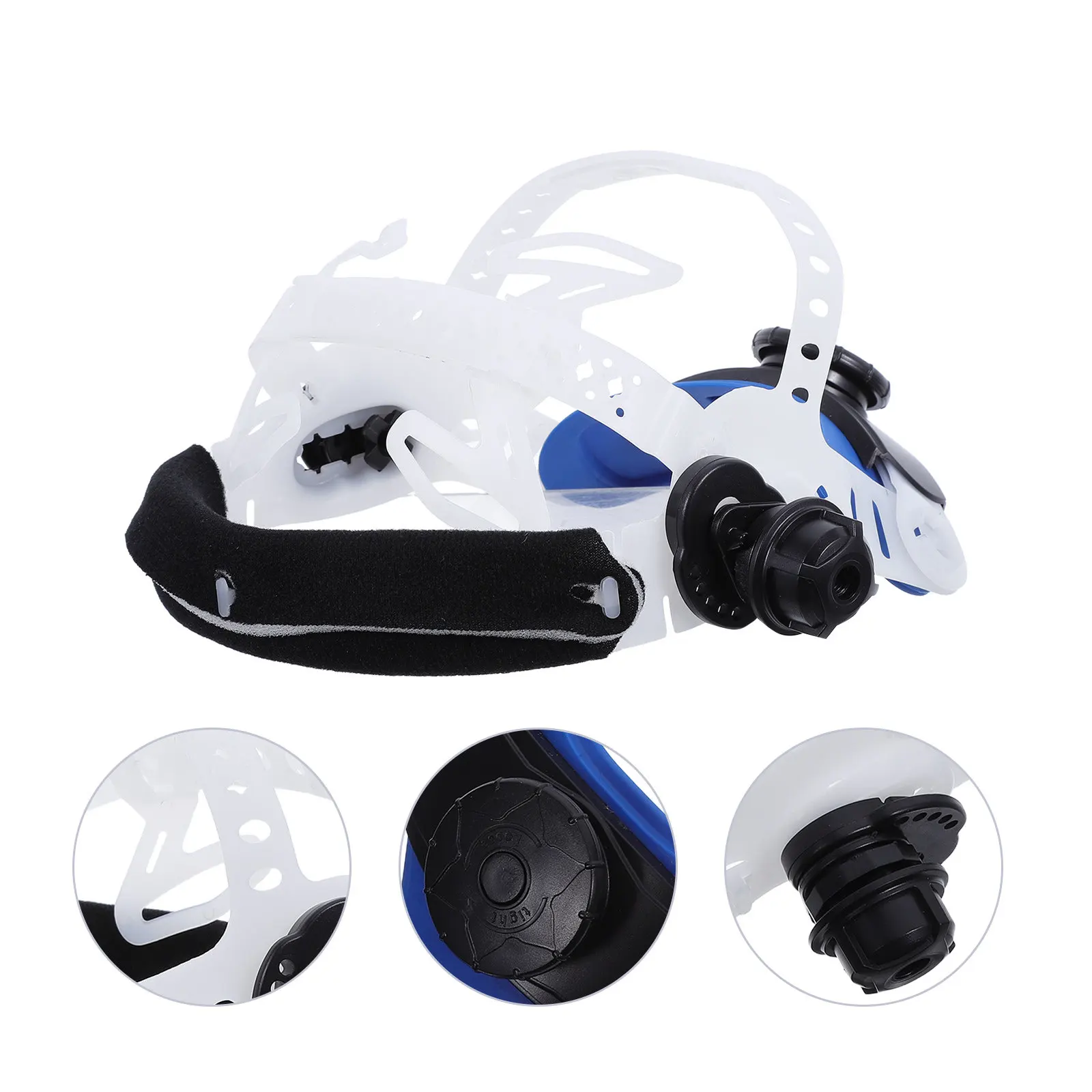 溶接用ヘルメットの交換用、調整可能なラチェット式サスペンションヘッドバンド、溶接用フェイスシールドの保護具用吸汗バンド