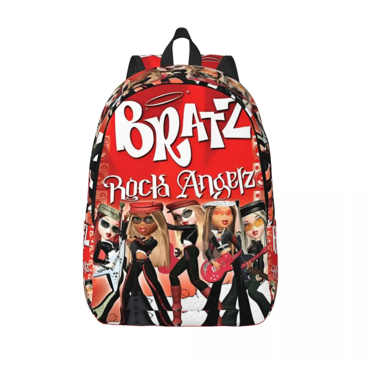 

Bratz City Girls Asthetic Backpack for Kindergarten Primary School Student Rock Angelz Book Bags Boy Girl Kids Daypack Durable