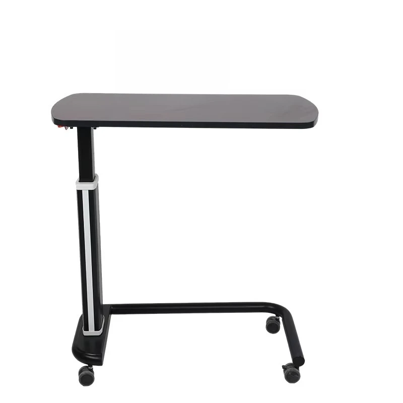عالية الجودة سرير المستشفى طاولة السرير المحمولة قابل للتعديل المحمول الدائمة مكتب المتداول عربة الكمبيوتر المنقولة فوق السرير الجدول #1