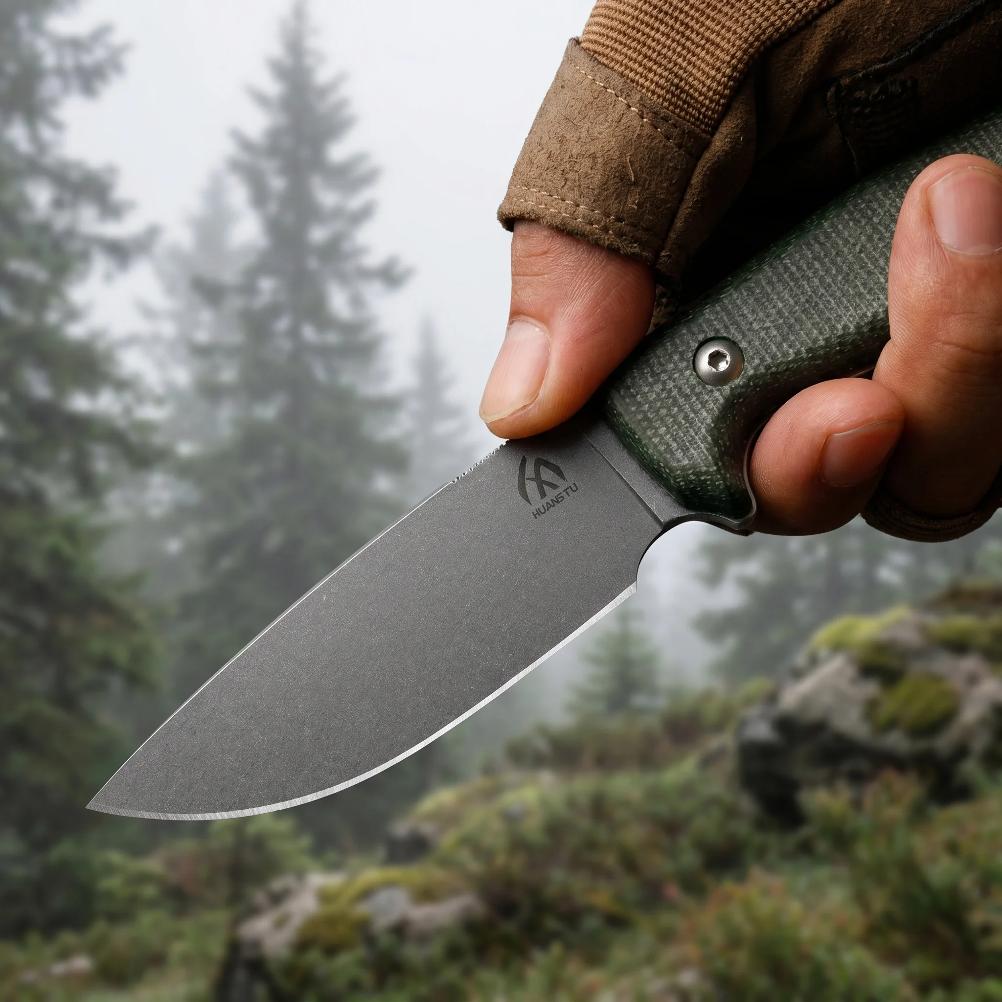 Lightweight Pocket Outdoor Knife, Durable and Wear-resistant Material, Practical Cutting Tool for Daily Commuting, Camping, and view 4