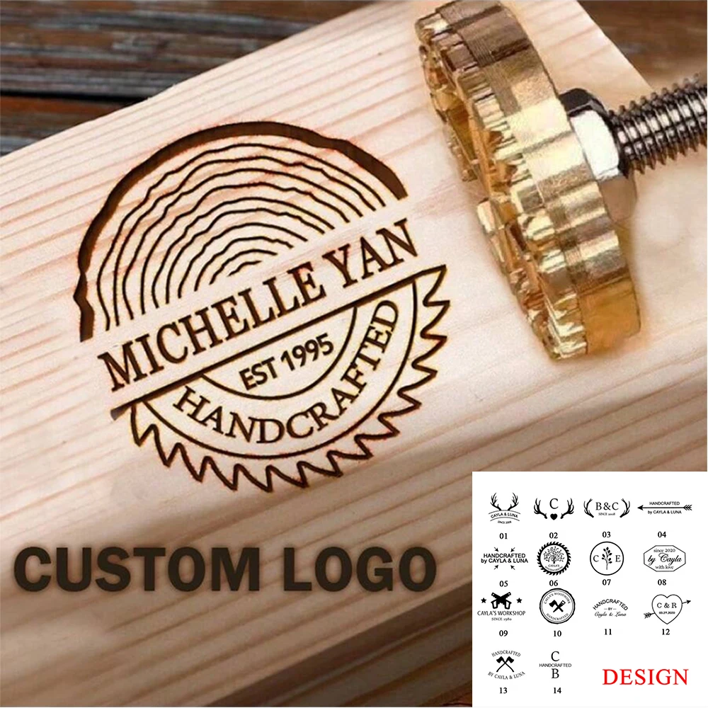 

Custom Branding Iron for Leather Brand Burning Iron Stamp Cake Hot Stamping Baking Mold DIY Personalized Logo Mold Hot Stamping
