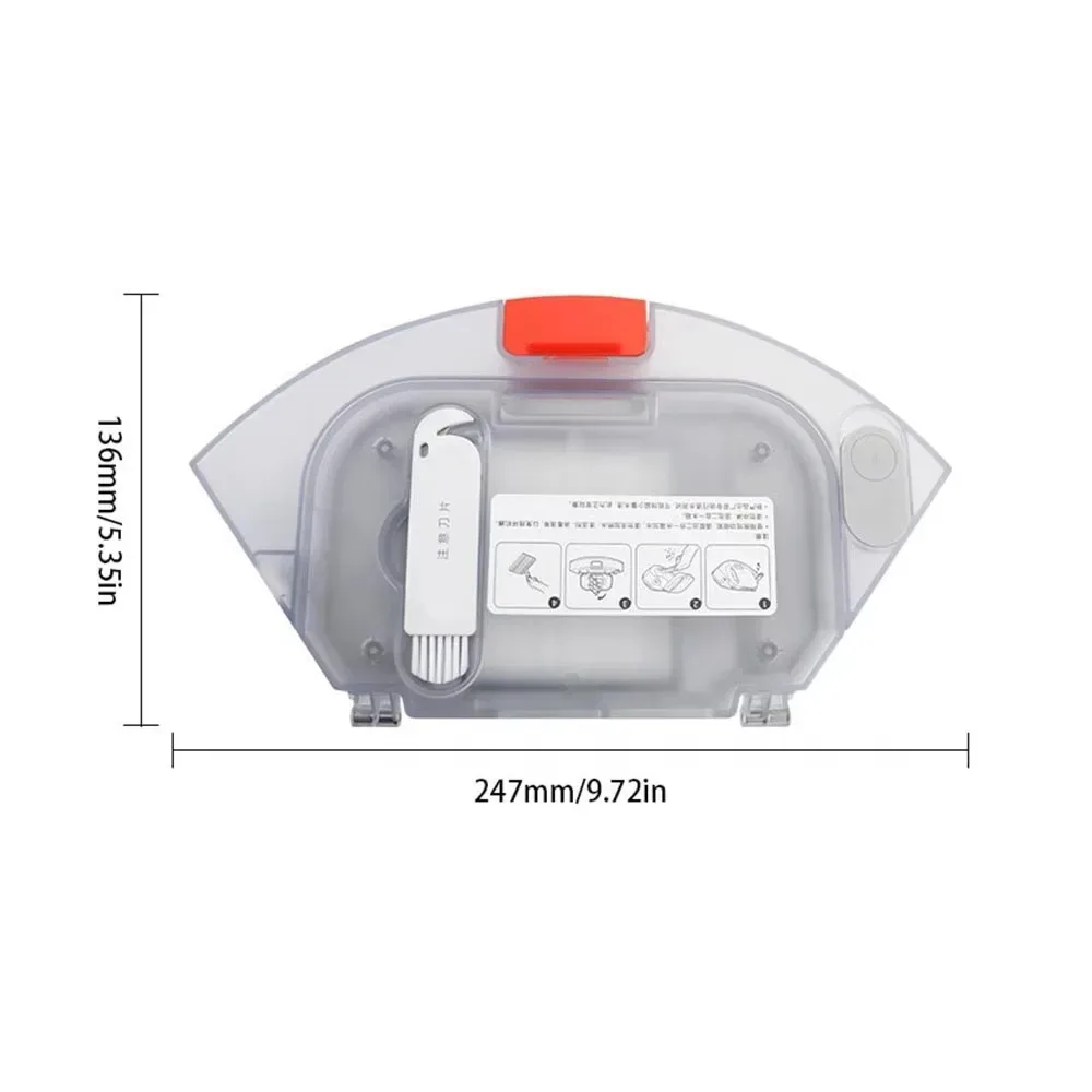 For Xiaomi Robot Vacuum S20/D106 Hepa Filter Main Brush Cover Mop Cloth Dust Box Mop Holr Si Brush