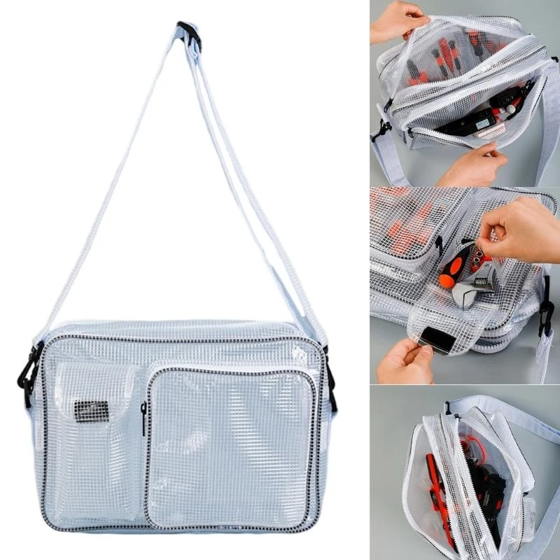 bolsa Crossbody A3PE Cleanroom Crossbody lleva forma segura herramientas computadora para hombro del hombro