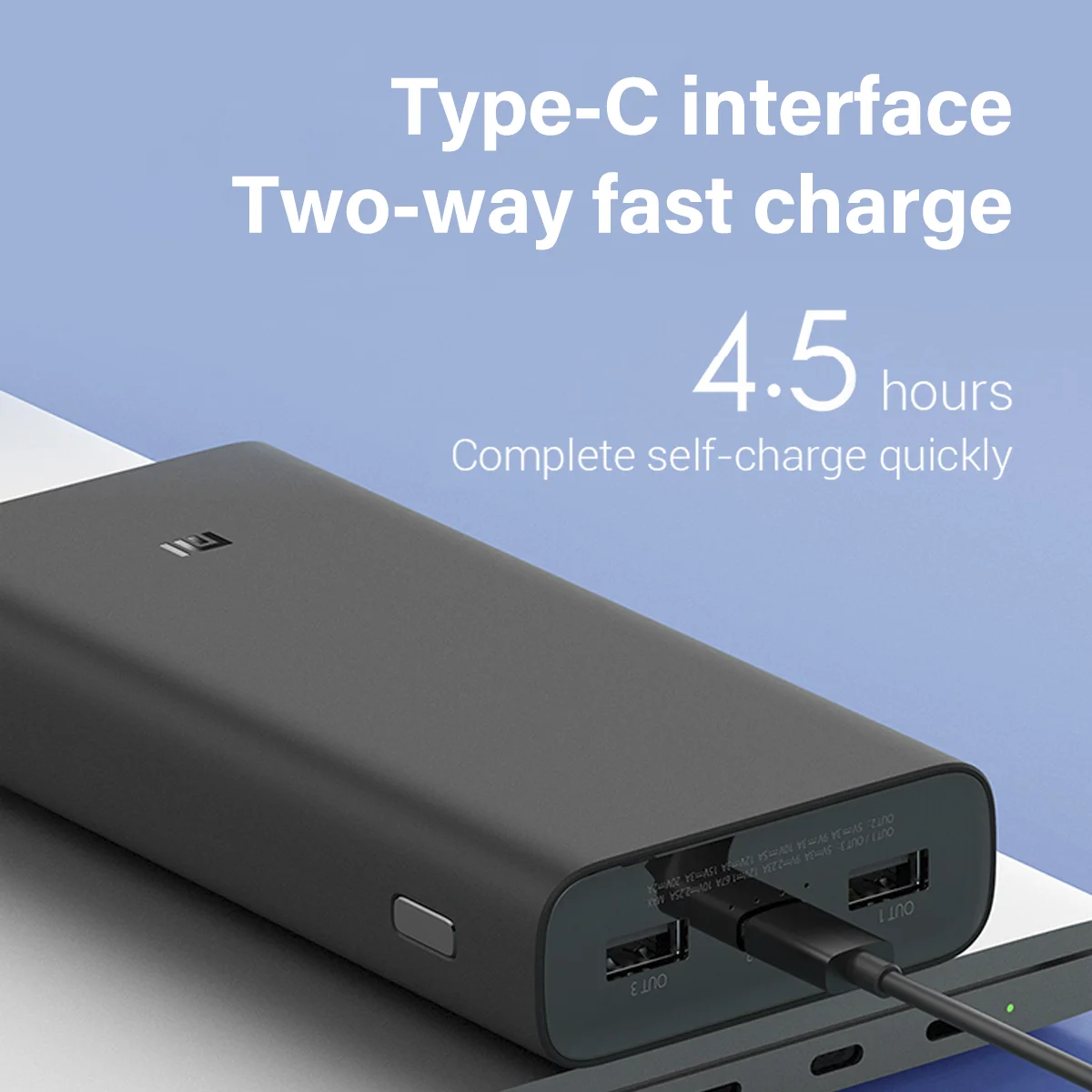 Xiaomi PowerBank 3 20000mAh 50W PB200SZM USB Type C Fast CHARGING รุ่นแบบพกพา 20000 mAh ภายนอกแบตเตอรี่ Powerbank