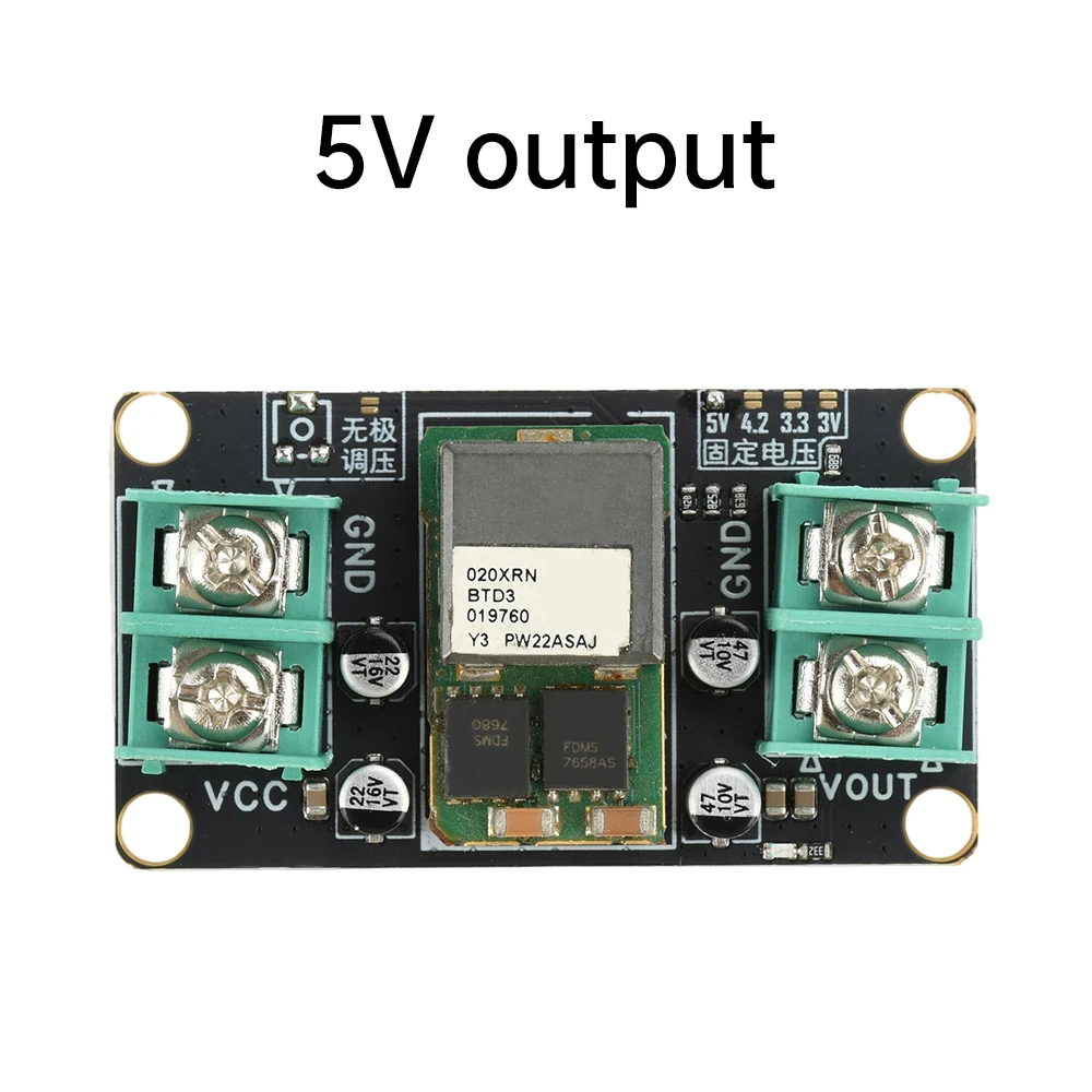 Modulo buck DC 20A Convertitore di tensione regolatore di tensione ad alta potenza per elettronica Piccoli elettrodomestici fai da te Alimentatore a luce LED
