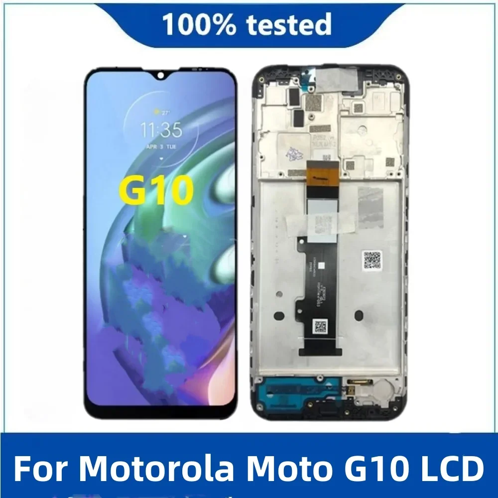 

6.5" LCD For Motorola Moto G10 XT2127-2 LCD Display Touch Screen Digitizer Assembly For MOTO G10 XT2127-2 LCD With Frame