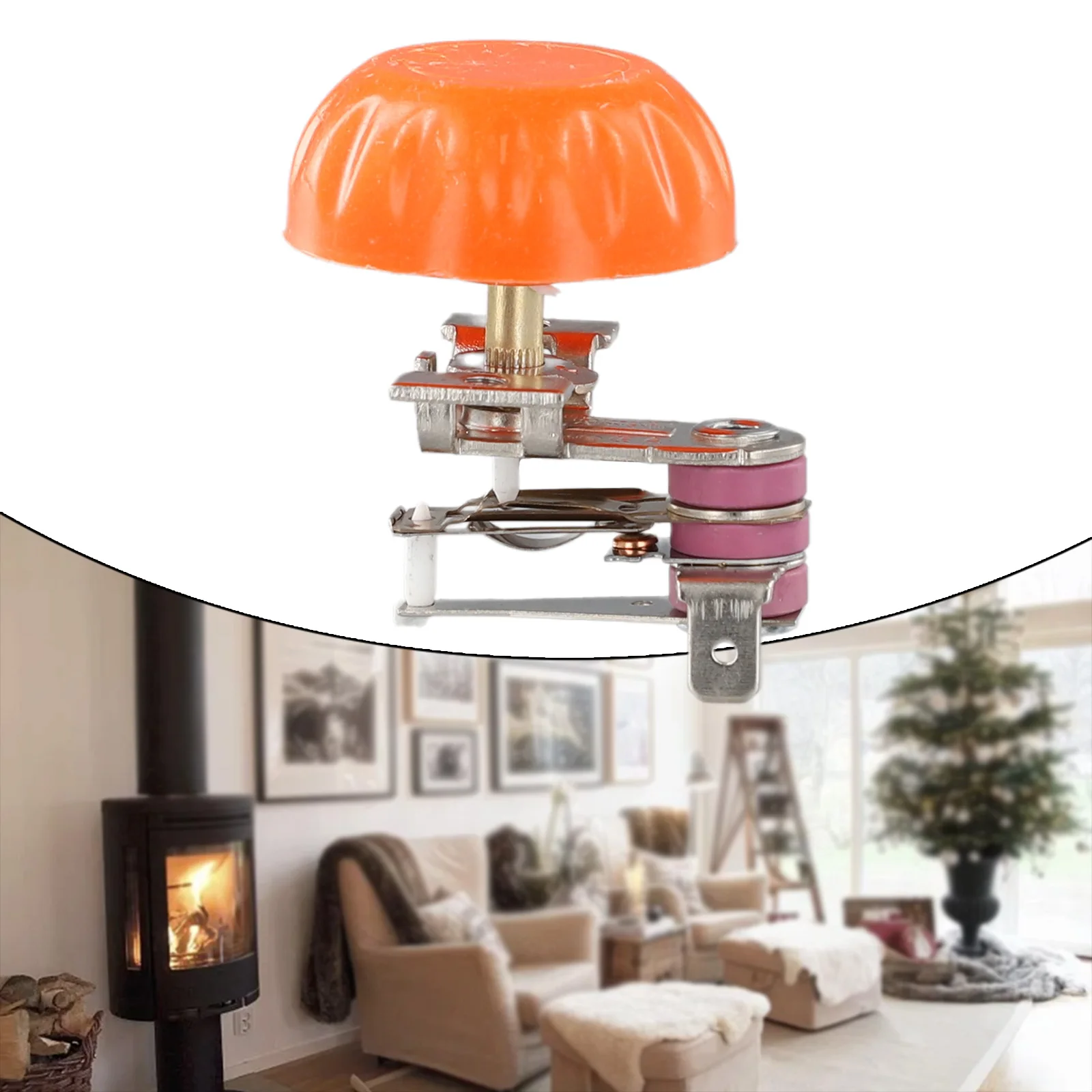 

Биметаллический термостат 10А/16А AC 250В, терморегулятор, совместимый с электрическими обогревателями, тостерами, духовками и фритюрницами