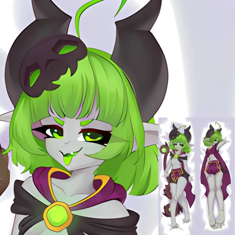 

Dakimakura Anime Pillow Case Pugna-chan Double-sided Print Of Life-size Body Pillowcase Gifts Can be Customized