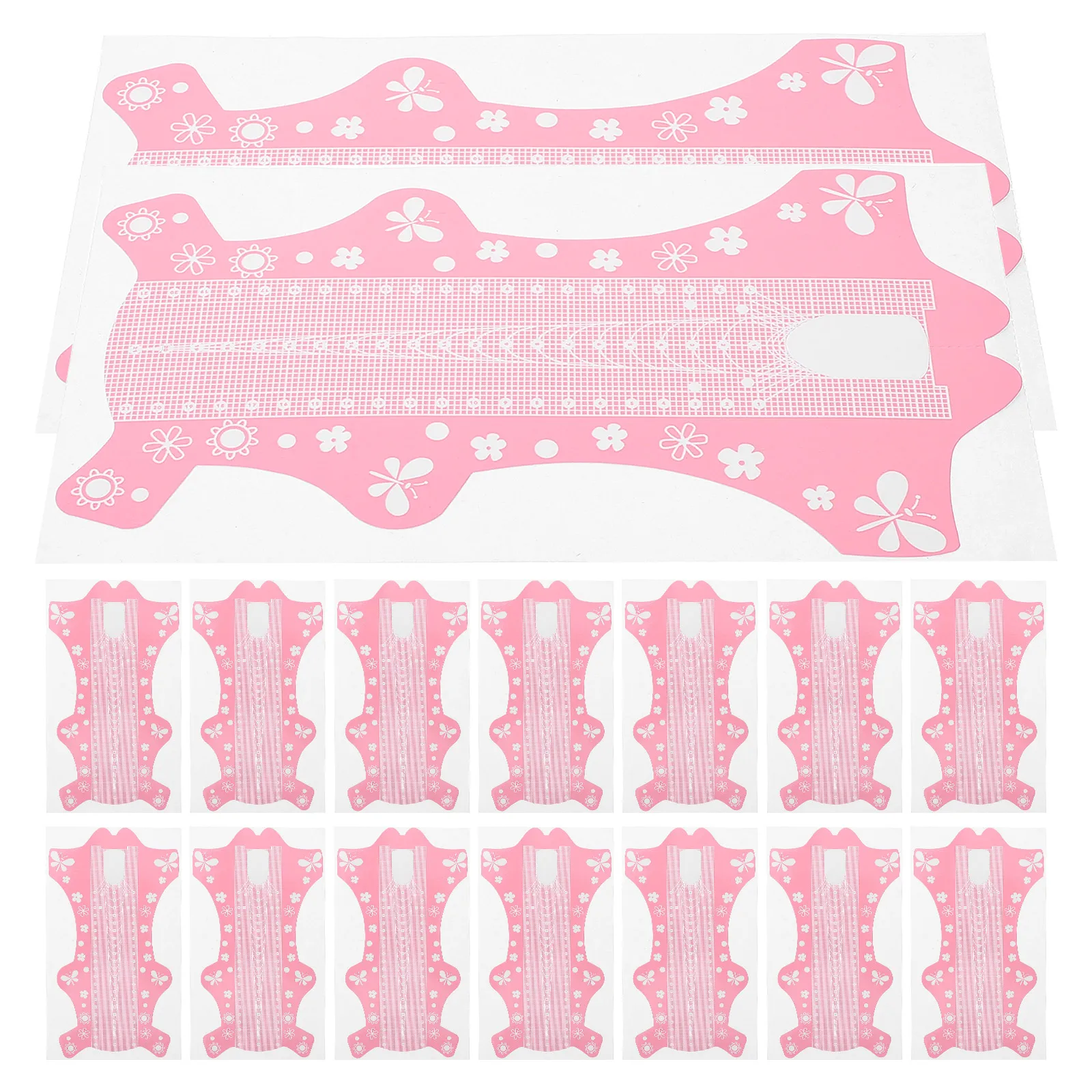 

100pcs Extension Extension Diy Forms For Manicure Tools Art Accessories Tips Guide Stickers Salon Supplies Nail Art Form