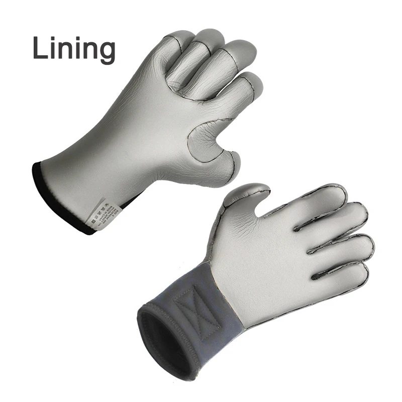 Wetsuit Gloves Neoprene Scuba Diving Gloves Surfing Gloves 3MM for Men Women Kids, Thermal Anti Slip Flexible Dive Water Gloves