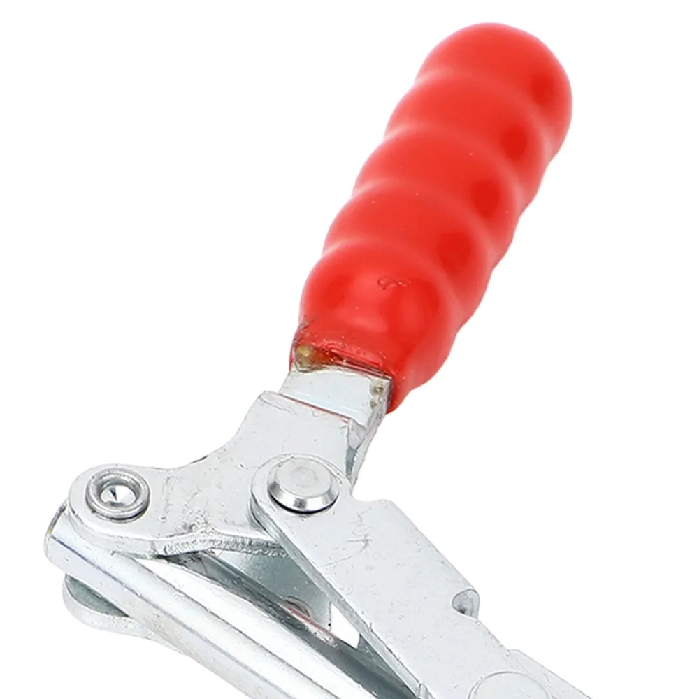 136kg Clamping Force Toggle Clamp 39mm Stroke Iron galvanizing Push Pull Clamp Double Head Design Quick Release Mechanism