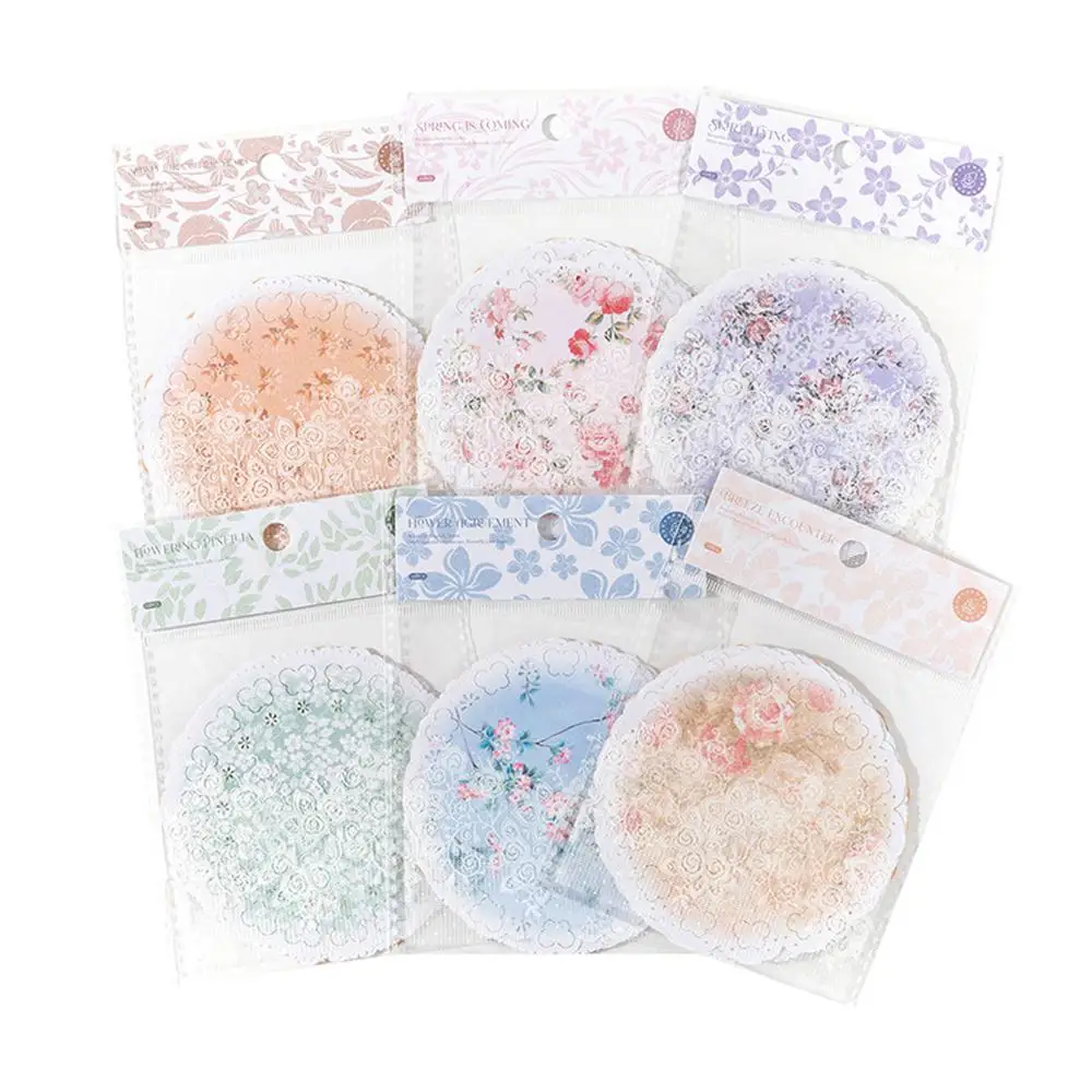 2/3/4SETS Literary Lace Multi-purpose Unique Design Handmade There Must Be High Quality Popular Creative Scrapbook Supplies