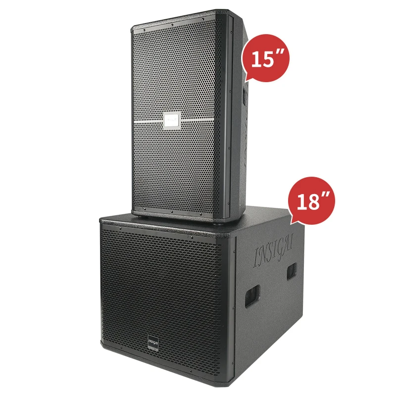 

New Product High Powerful Subwoofer Neodymium Speaker Professional Concerts Stage Performance Passive 18 Inch Bass Speakers