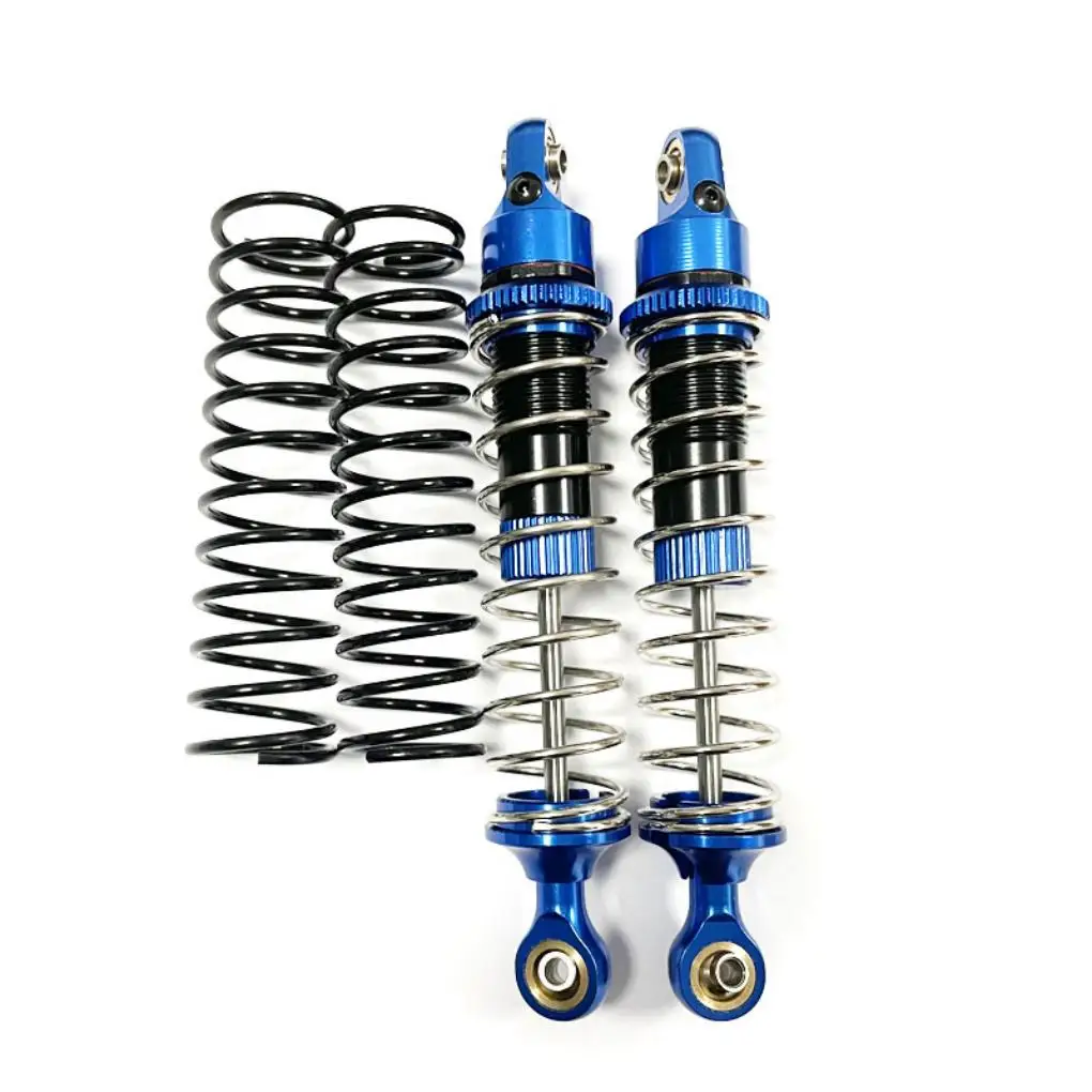 RCGOFOLLOW 2pcs Aluminum Alloy Wear-resistant Front Rear Shock Absorber For 1/10 Rc Front Rear Shock Absorber LOSI Baja