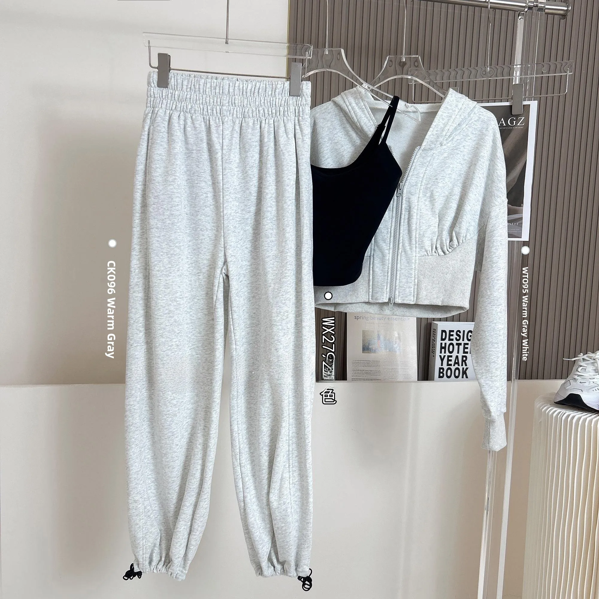 

Loose High Waist Wide Leg Pants Women Casual Trousers Fitn Outdoor Running Sports Long Trousers Autumn Winter New Sle