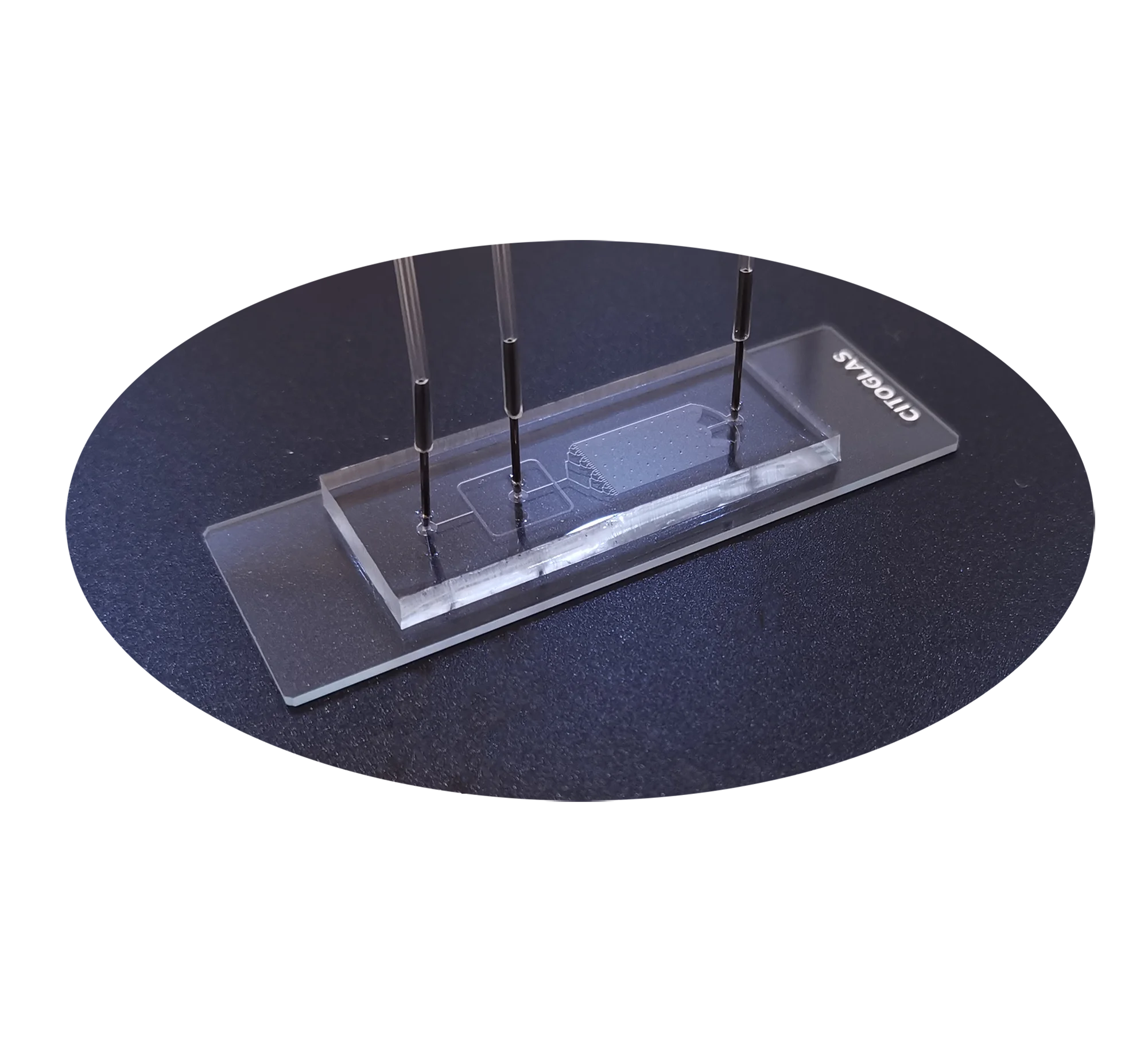 Microfluidic PDMS หยดชิป Hybrid Multi-layer Double Wrapped Coaxial Microsphere Bubble Droplet PCR ดิจิตอล