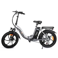 Tourwheel Folding Electric Bike Super Promotion 20 Inch Full Suspension City Electric Bike 800W 48V 13AH Removable Battery