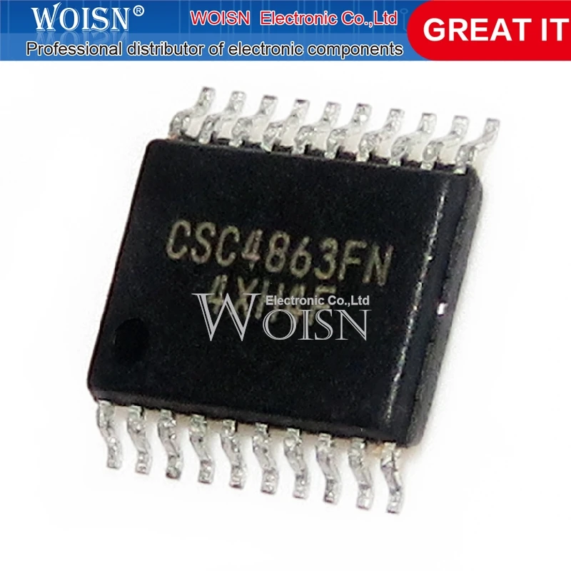 10PCS CSC4863FN CSC4863 TSSOP-20